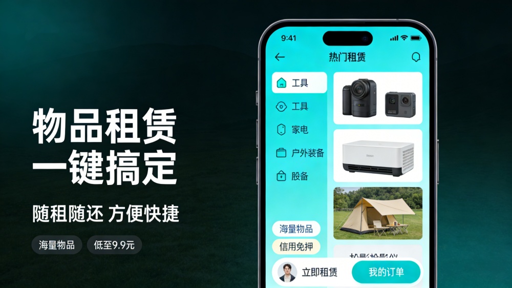 物品出租小程序是什么？物品出租小程序如何做