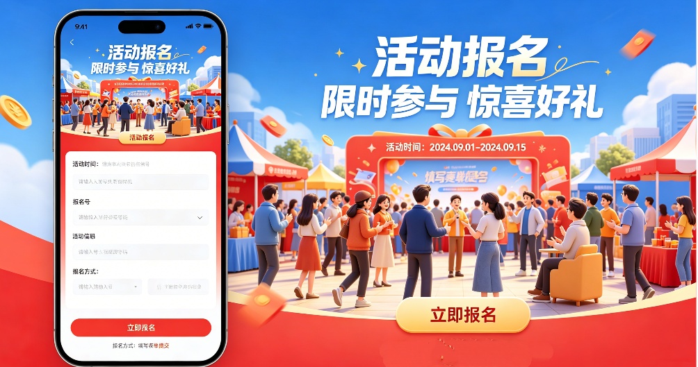 微信公众号如何实现报名功能，2步教你制作微信公众号活动报名