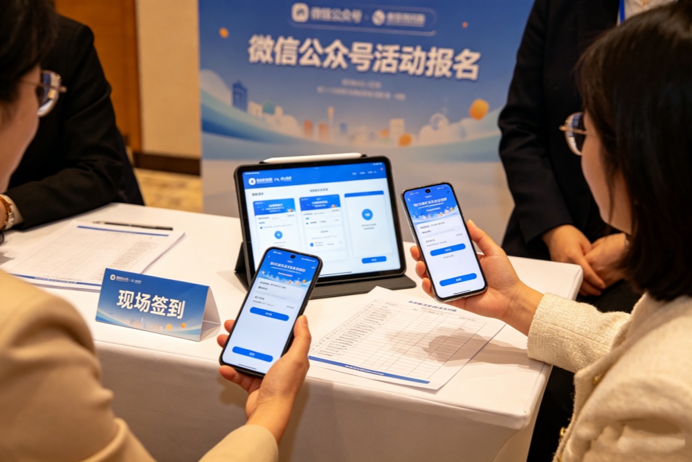 微信公众号活动报名如何实现签到功能？图文教程
