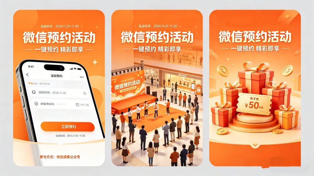 微信预约活动如何开启短信验证