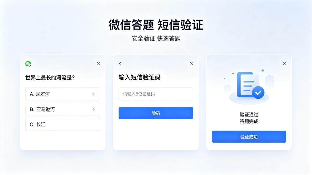 微信答题活动如何开启短信验证？手把手教程