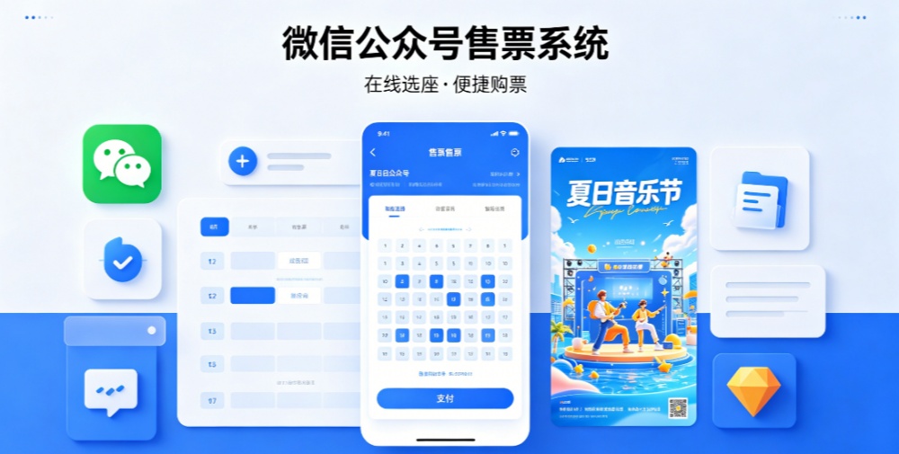 3步教你制作微信公众号售票系统，2026微信售票系统制作指南
