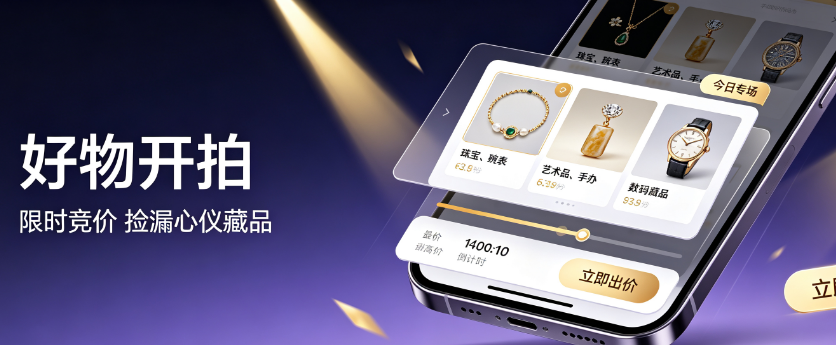 微信拍卖小程序怎么做？3步教你制作微信拍卖小程序